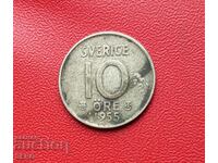 Sweden-10 Jore 1955-silver