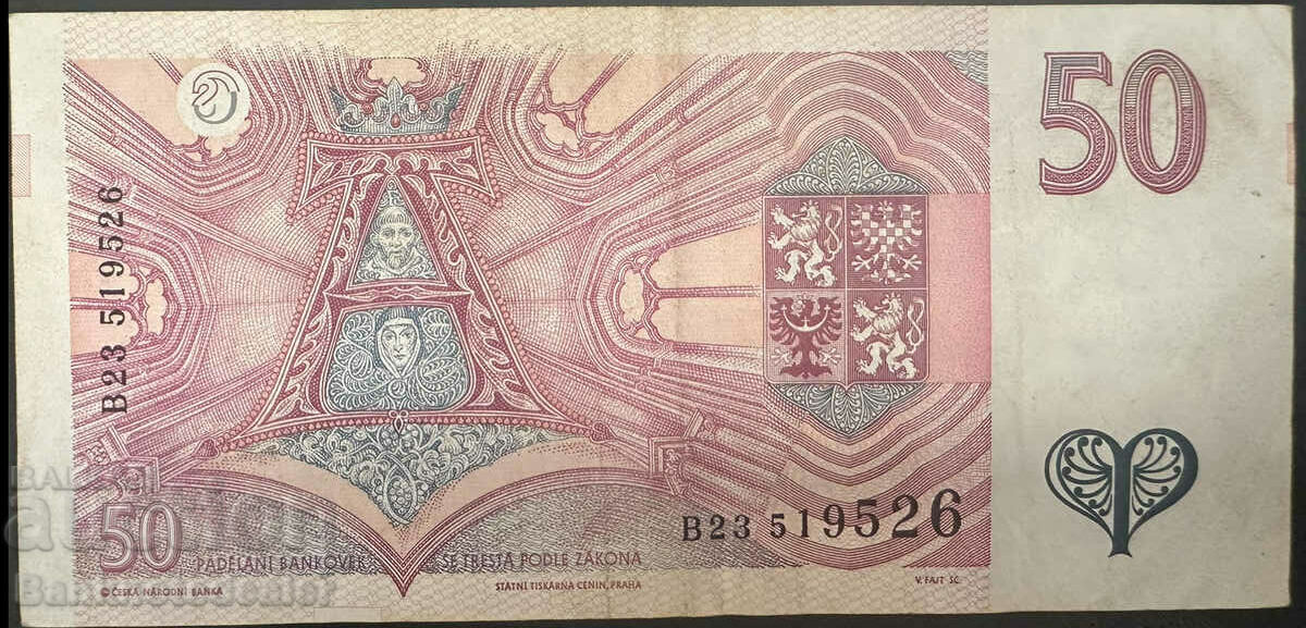 Czech Republic 50 Korun 1997 Pick 17 Ref 9560 with price 10.00 BGN | € 5.11 Czech Republic 50 Korun 1997 Pick 17 Ref 9560 with price 10.00 BGN | € 5.11