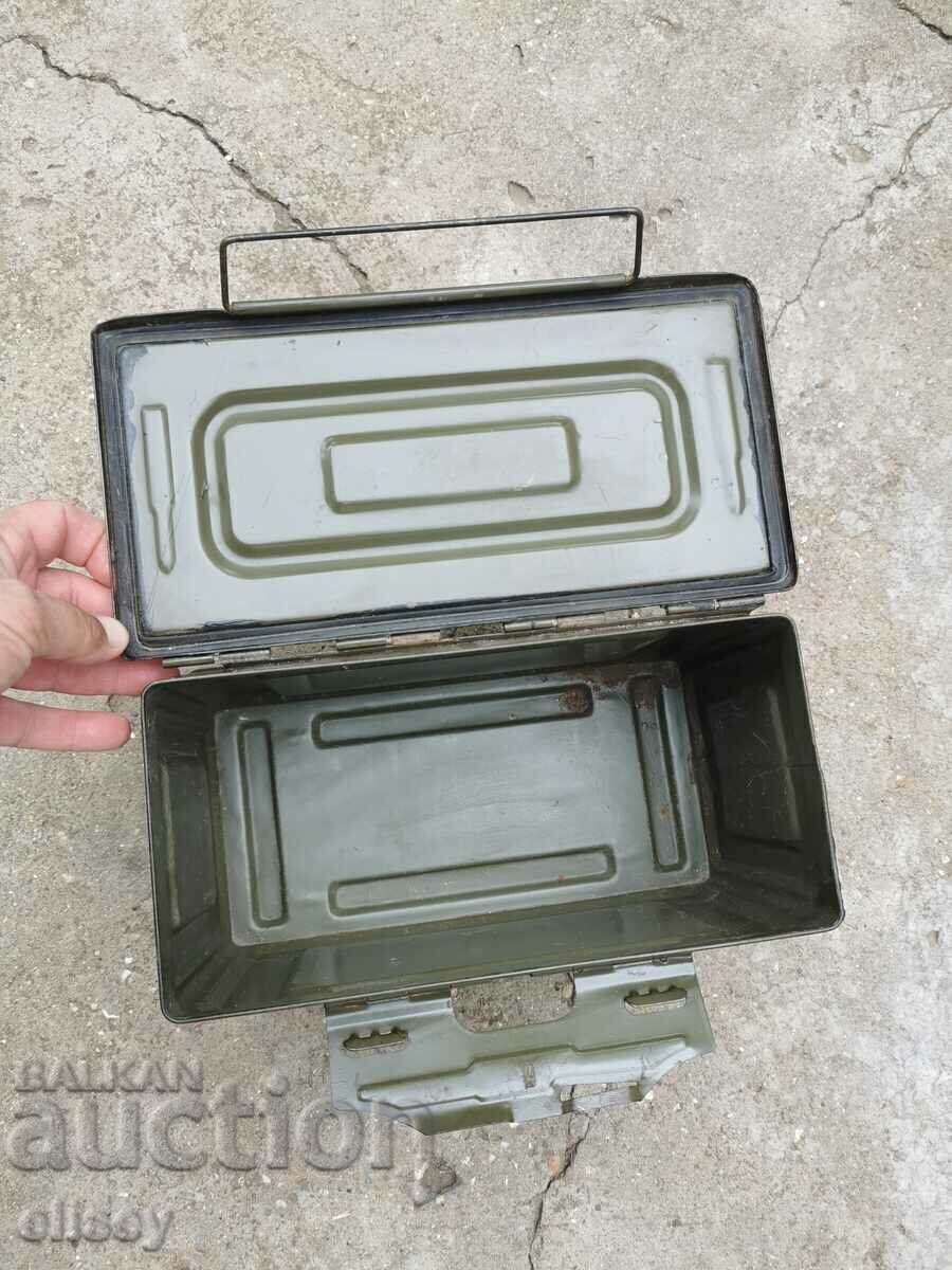 Auction U. S. A 30 caliber cartridge box Auction U. S. A 30 caliber cartridge box