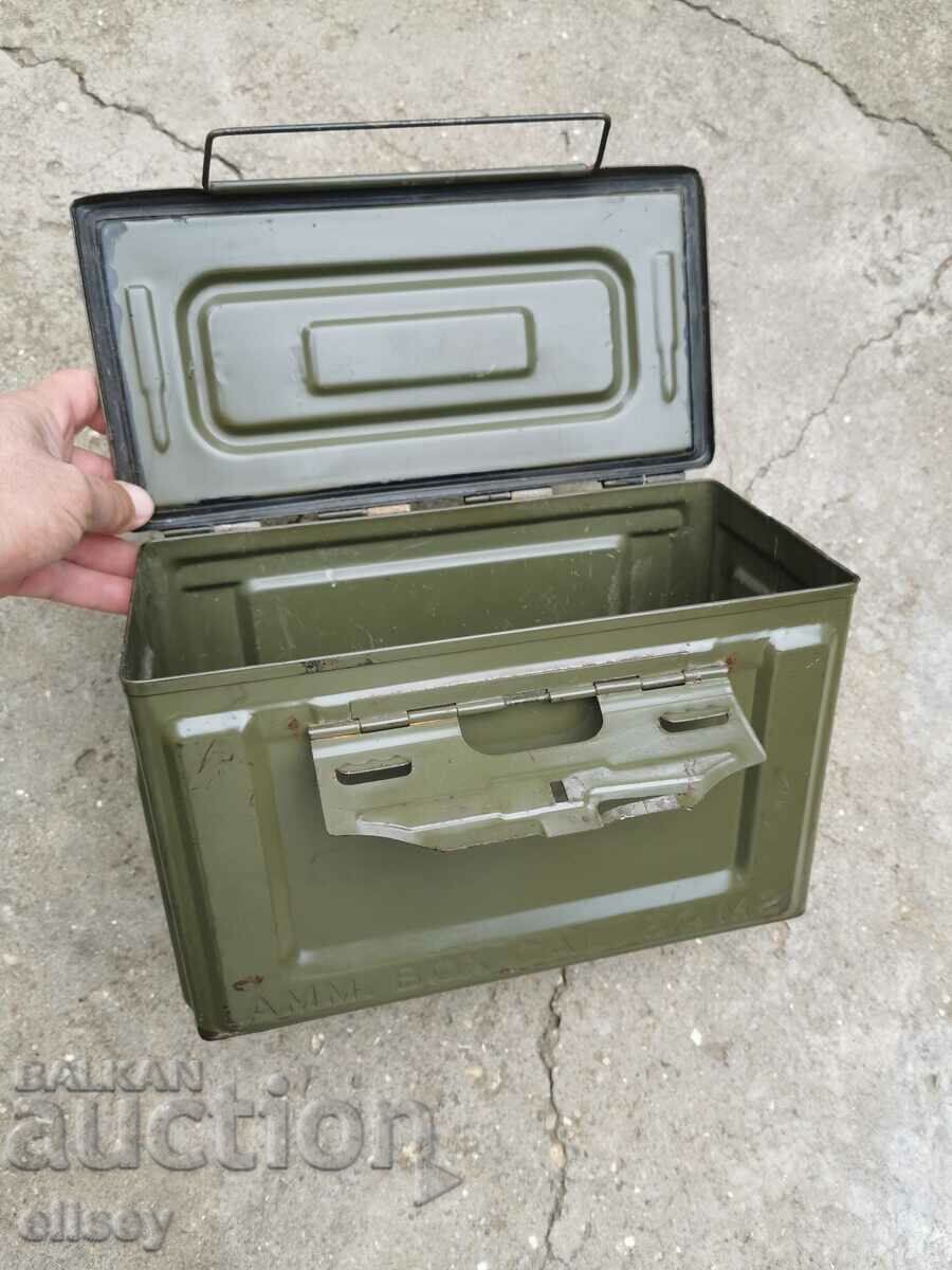 Delivery of U. S. A 30 caliber cartridge box Delivery of U. S. A 30 caliber cartridge box