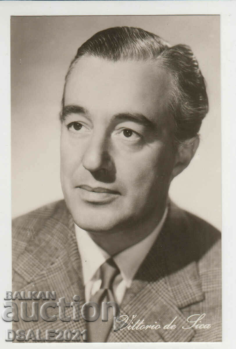 Carte poștală veche actor Vittorio de Sica /24593