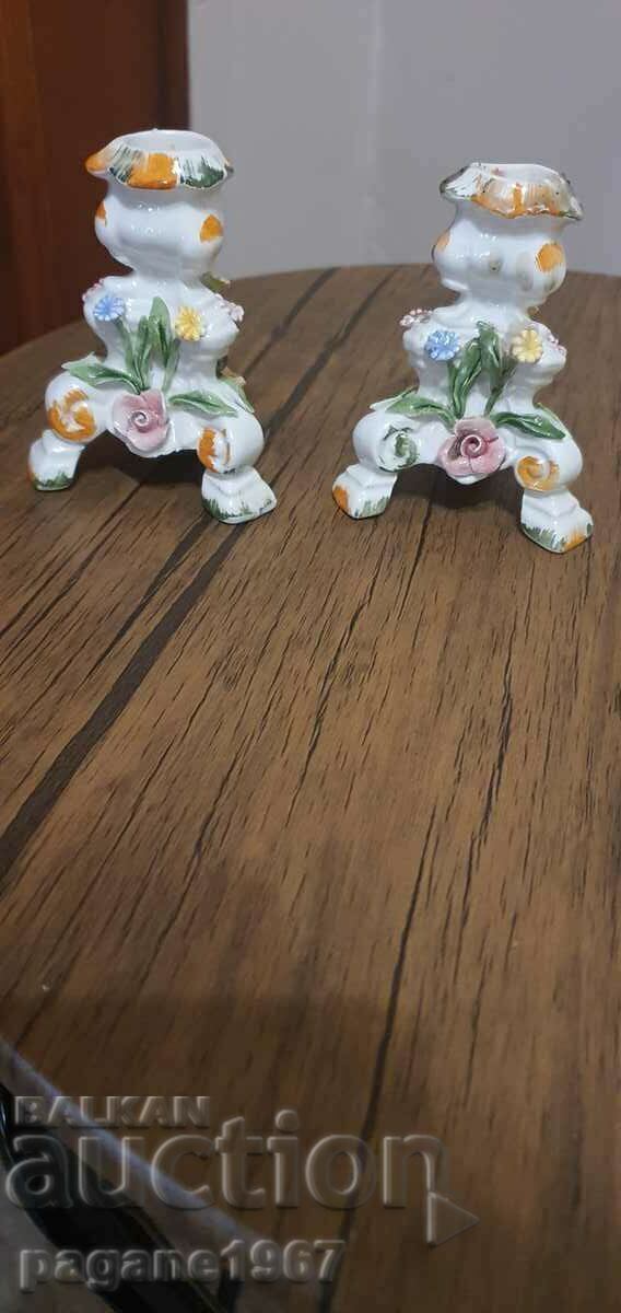 Κηροπήγια από πορσελάνη - 5 Κηροπήγια από πορσελάνη - 5