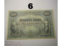 Bayerische Notenbank 100 mark 1900 Germania