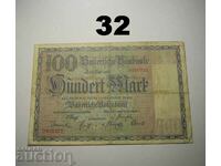 Bayerische Notenbank 100 mark 1922 Γερμανία