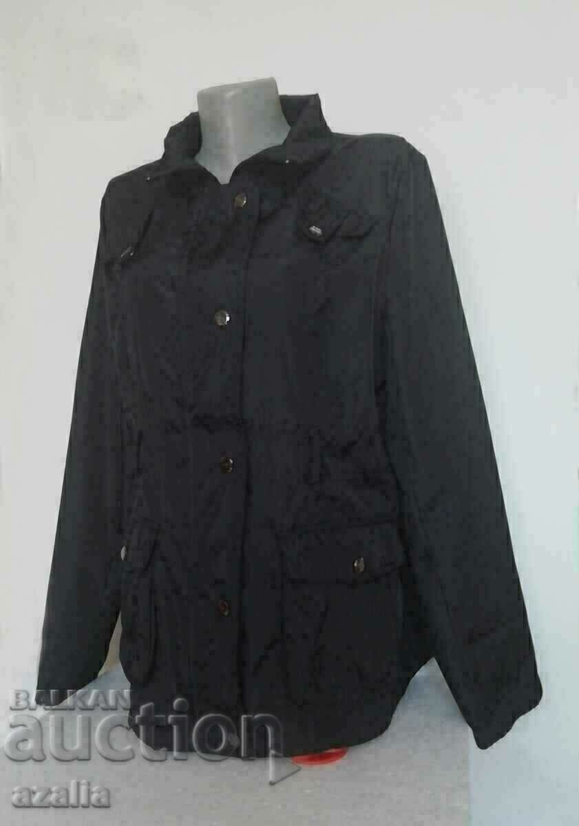 Black autumn women's jacket