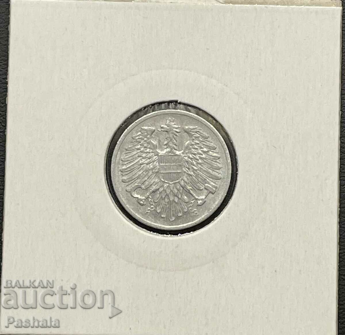 Austria 2 Groschen 1957 with price 1.00 BGN | € 0.51 Austria 2 Groschen 1957 with price 1.00 BGN | € 0.51