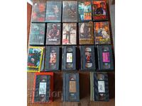 LOT DE 18 VIDEOCASETE ORIGINALE DE 1 CENT