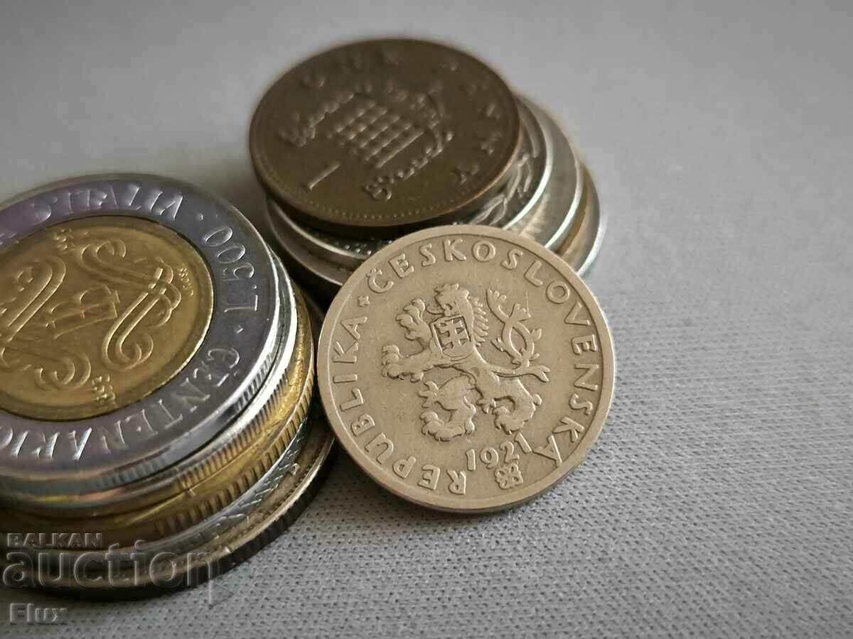 Coin - Czechoslovakia - 20 Halers | 1921 with price 2.75 BGN | € 1.41 Coin - Czechoslovakia - 20 Halers | 1921 with price 2.75 BGN | € 1.41