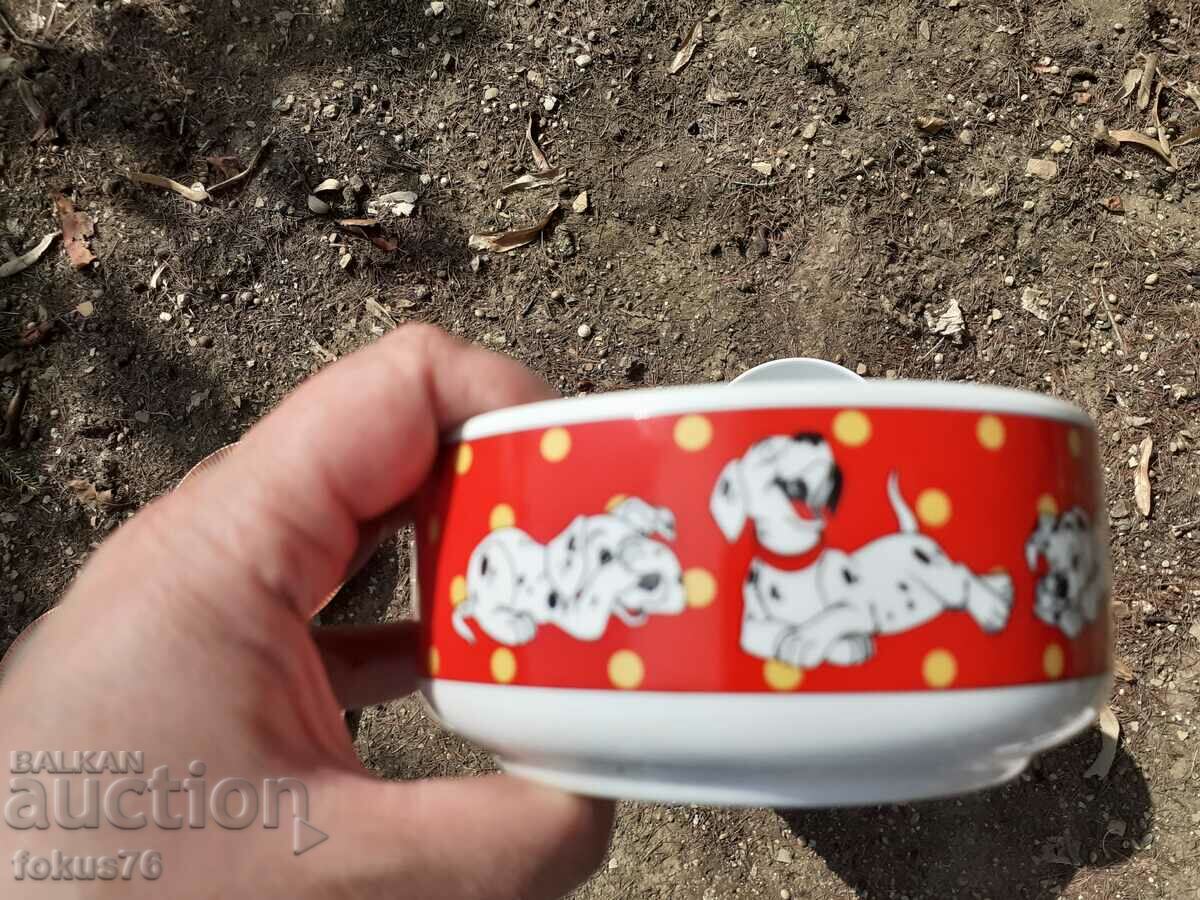 Детски българси порцелан порцелан купички далматинци - 7 Детски българси порцелан порцелан купички далматинци - 7