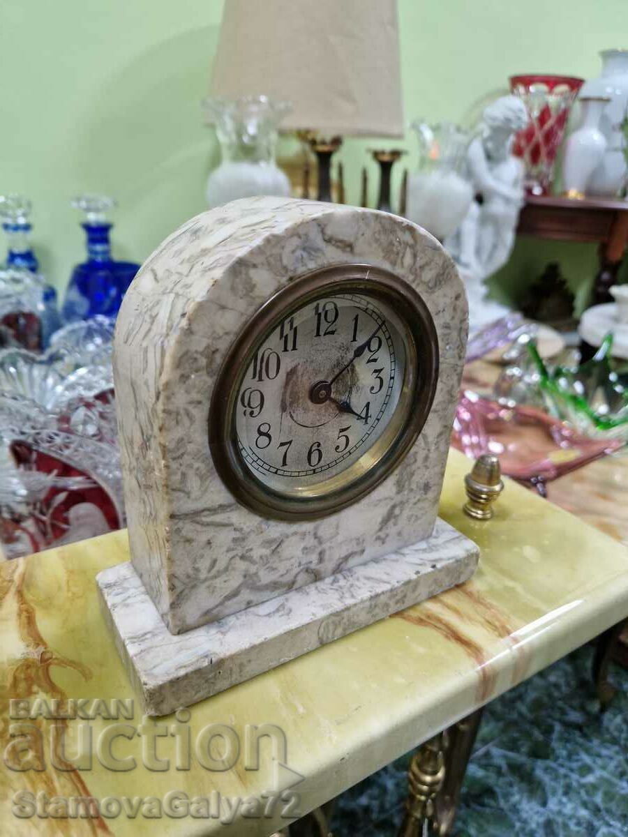 Delivery of Old rare French mechanical table clock Delivery of Old rare French mechanical table clock