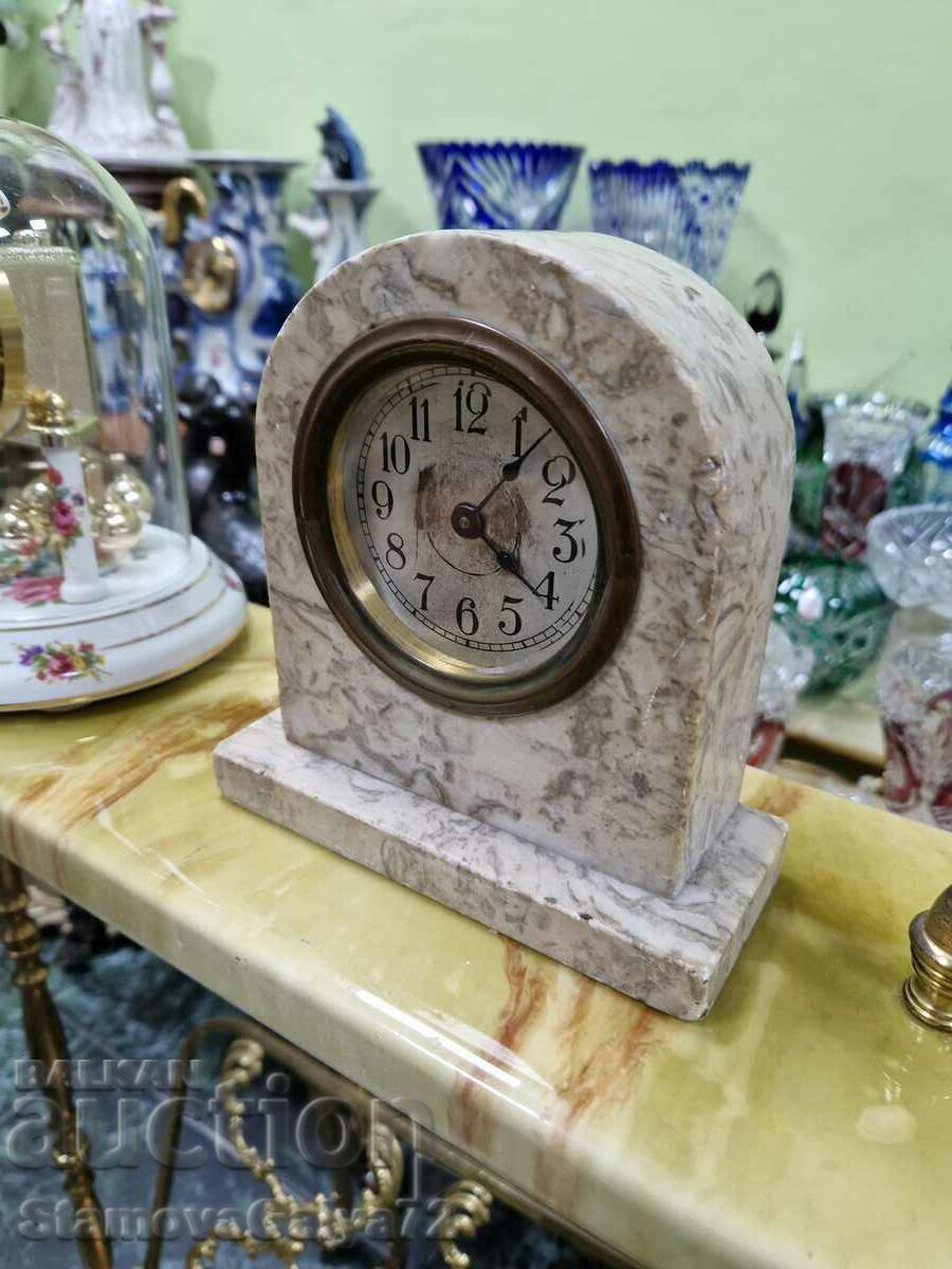 Old rare French mechanical table clock - 5 Old rare French mechanical table clock - 5