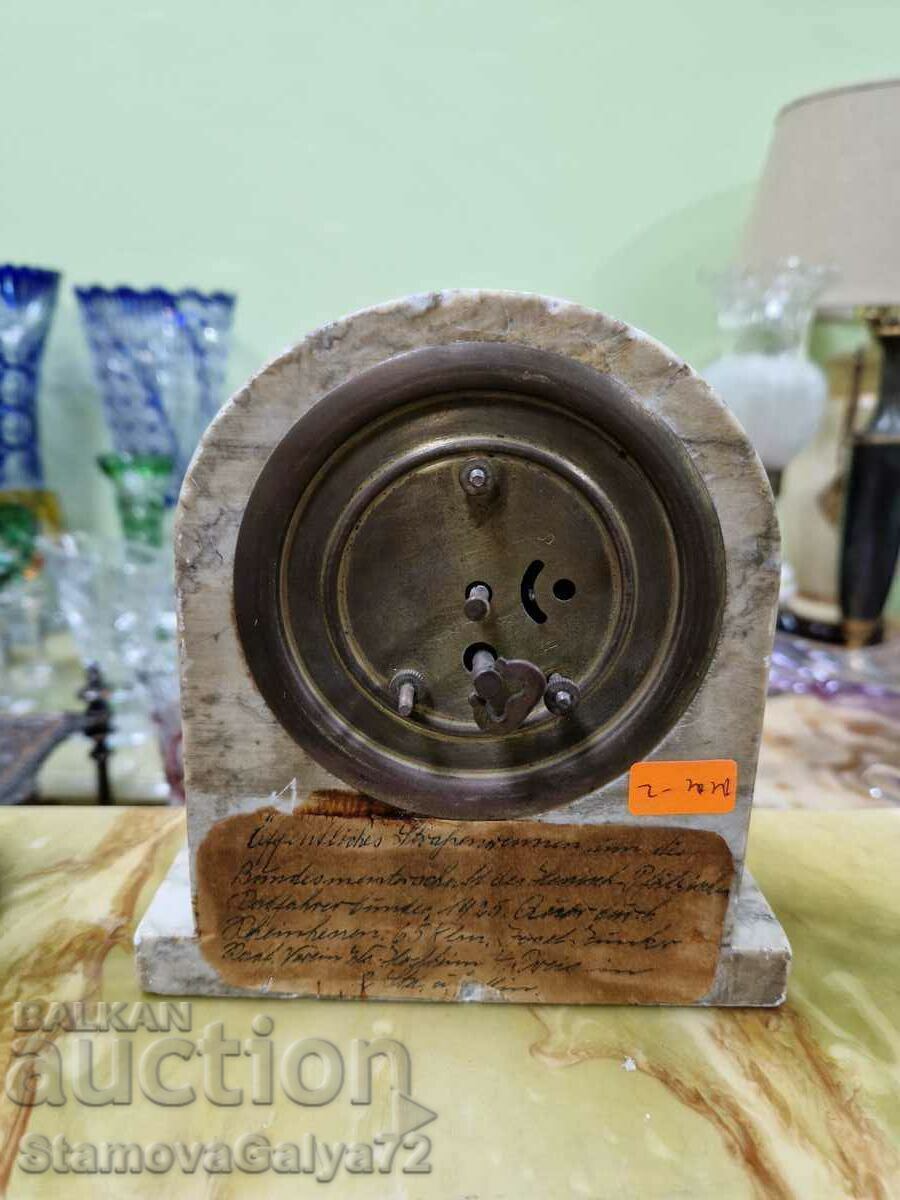 Old rare French mechanical table clock - 6 Old rare French mechanical table clock - 6