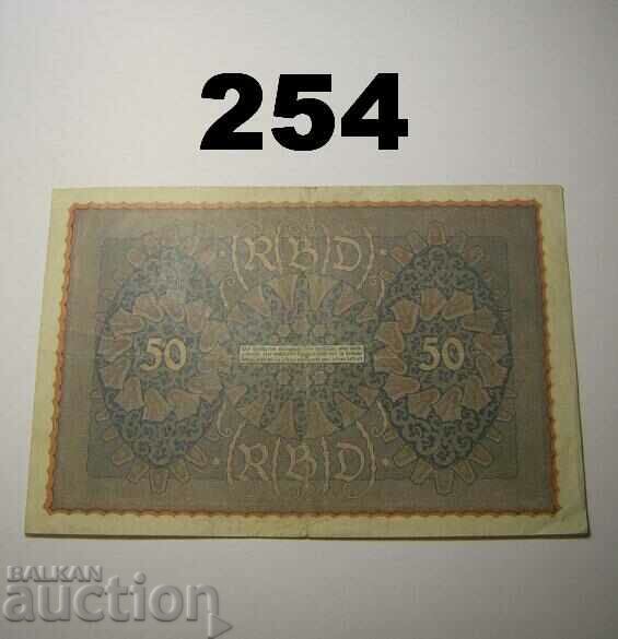 Berlin 50 mark 1919 Germany with price 3.00 BGN | € 1.53 Berlin 50 mark 1919 Germany with price 3.00 BGN | € 1.53