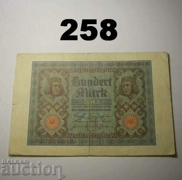 Berlin 100 mark 1920 VF Germany