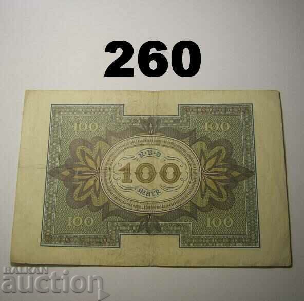 Berlin 100 mark 1920 VF Germany with price 3.00 BGN | € 1.53