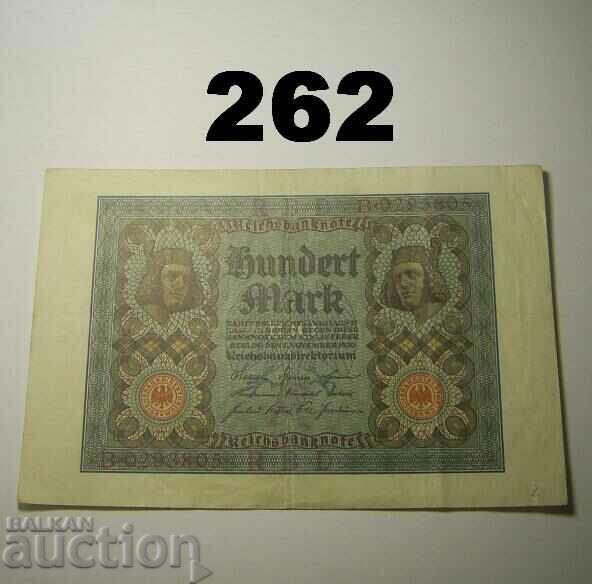 Berlin 100 mark 1920 XF Germany