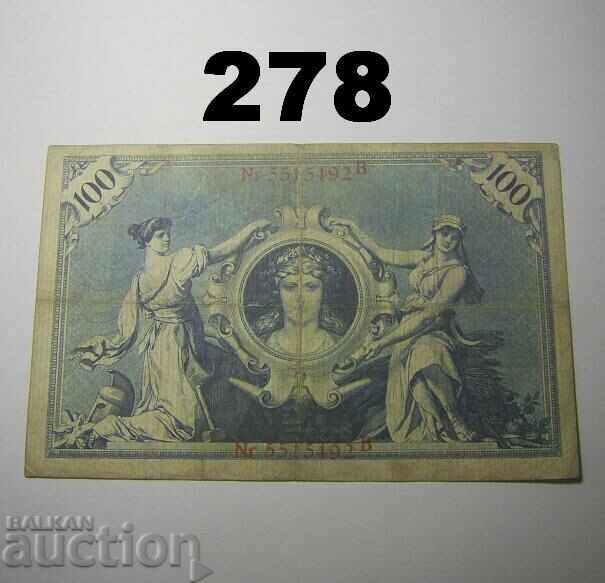 Berlin 100 mark 1903 Fine+ Germany with price 8.00 BGN | € 4.09 Berlin 100 mark 1903 Fine+ Germany with price 8.00 BGN | € 4.09