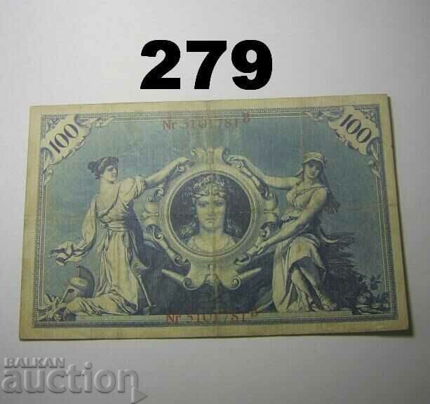 Berlin 100 mark 1903 Fine+ Germany with price 10.00 BGN | € 5.11 Berlin 100 mark 1903 Fine+ Germany with price 10.00 BGN | € 5.11