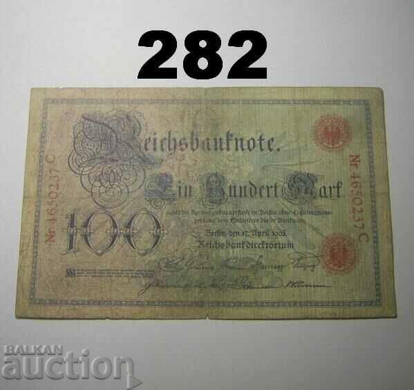 Berlin 100 mark 1903 Germany