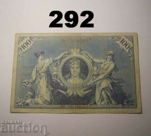Berlin 100 mark 1907 Fine+ Germania cu preț 12.00 BGN | € 6.14