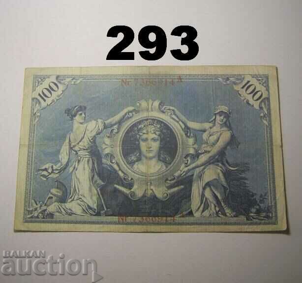 Berlin 100 mark 1907 VF Germany with price 15.00 BGN | € 7.67