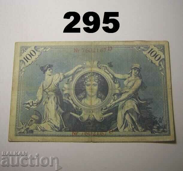 Berlin 100 mark 1908 (25mm) Fine Germany with price 12.00 BGN | € 6.14 Berlin 100 mark 1908 (25mm) Fine Germany with price 12.00 BGN | € 6.14