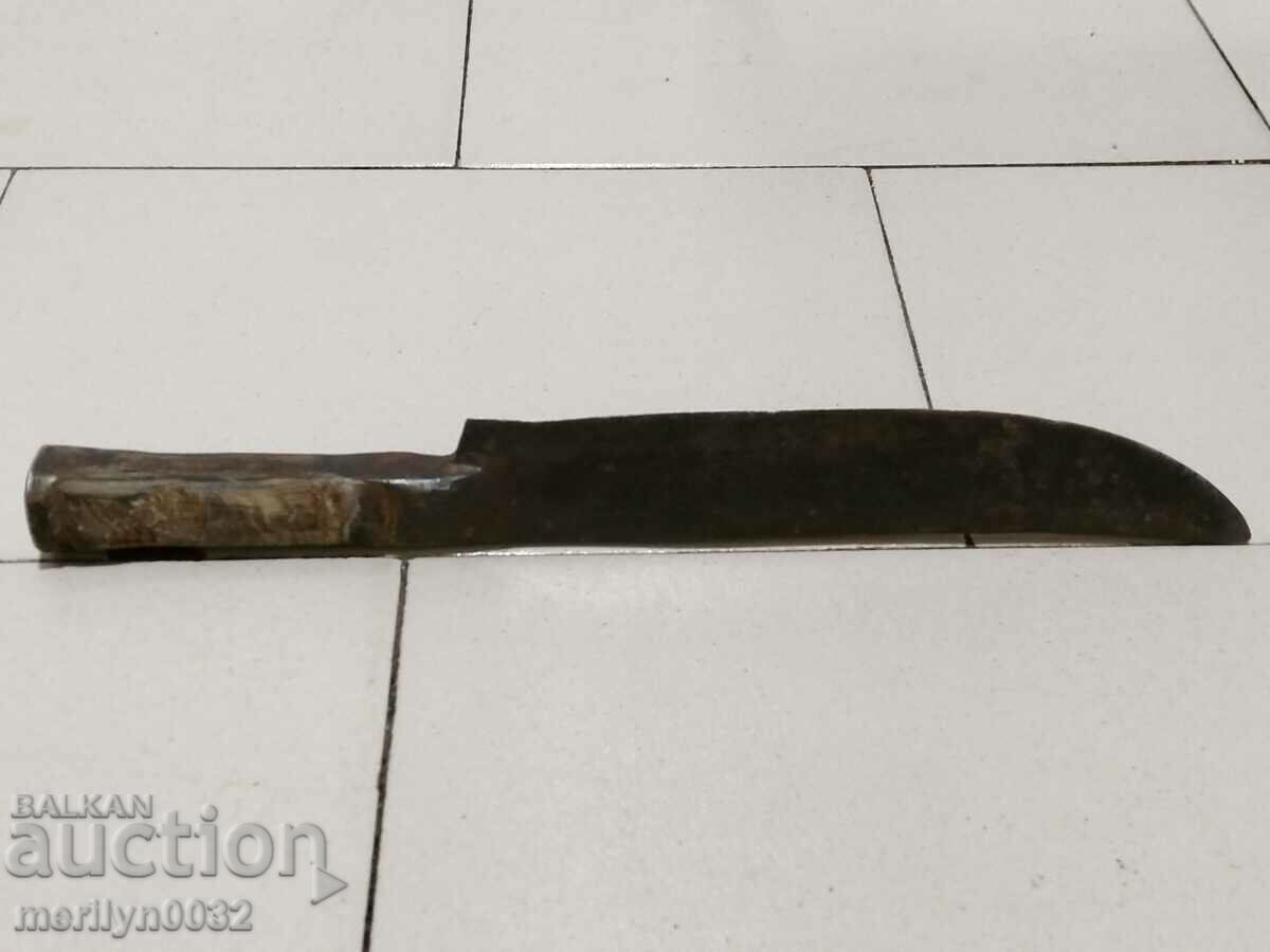 Cuțit Buinovski fără kaniya cu teacă din corn de bivol karakulak - 5