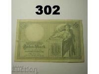 Berlin 10 mark 1906 VF Germania