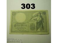 Berlin 10 mark 1906 VF+ Germania