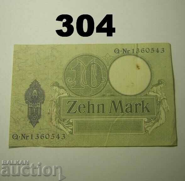 Berlin 10 mark 1906 VF Germany with price 12.00 BGN | € 6.14 Berlin 10 mark 1906 VF Germany with price 12.00 BGN | € 6.14