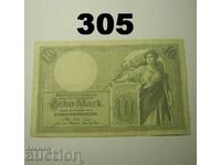 Berlin 10 mark 1906 VF+ Germania