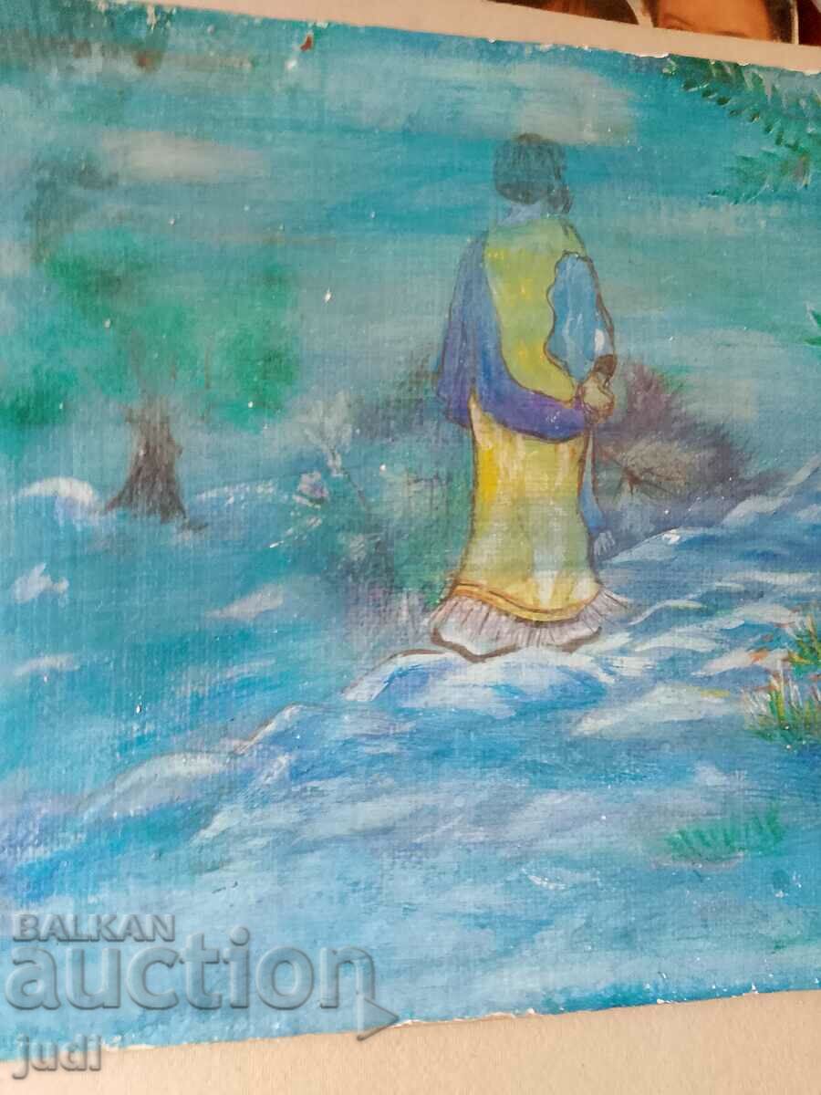 Παράδοση Ελαιογραφία Moonwalk Παράδοση Ελαιογραφία Moonwalk