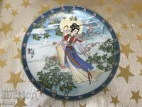 Collectible porcelain plate