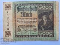 ✅ WEIMAR GERMANIA | 5000 de mărci 1922❗