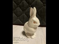 Rabbit Bunny Porcelain Figurine Figure