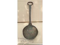 Old copper large ladle