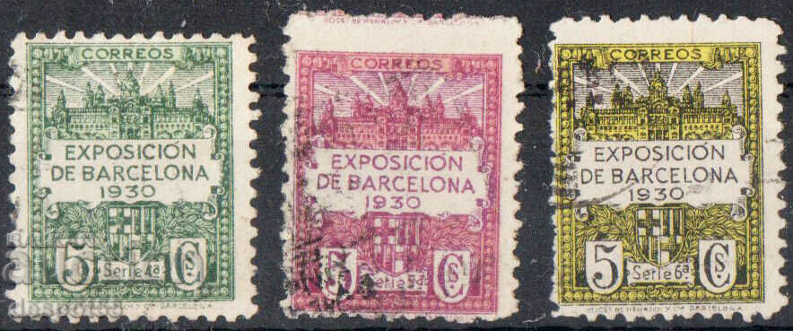 1930. Spania - Barcelona. Expoziția Mondială - Barcelona.