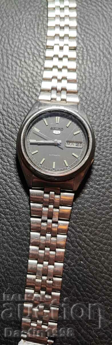 РЯДЪК ЧАСОВНИК СЕЙКО SEIKO 5 АВТОМАТИК