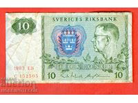 SUEDIA SUEDIA 10 Krone emisiune 1990 NOU UNC