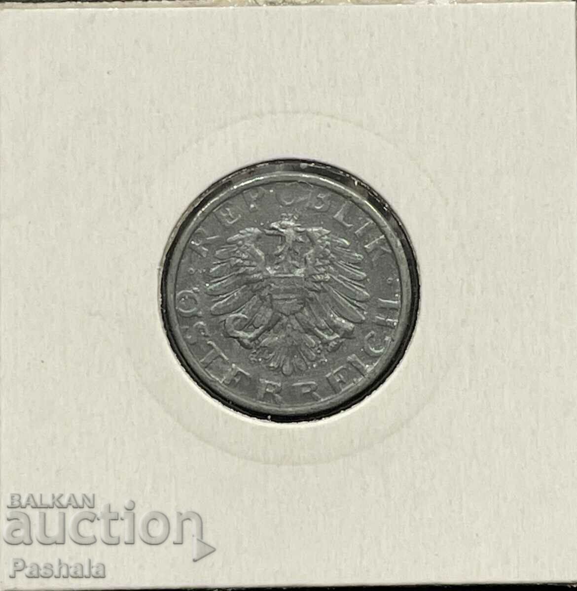 Austria 10 Grosz 1948 cu preț 2.00 BGN | € 1.02 Austria 10 Grosz 1948 cu preț 2.00 BGN | € 1.02