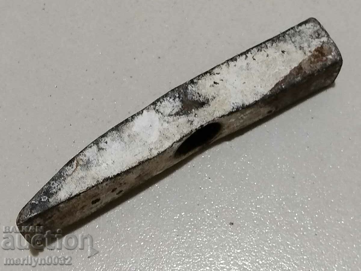 Delivery of Old Bulgarian carpenter's hammer tool blade forged iron Delivery of Old Bulgarian carpenter's hammer tool blade forged iron