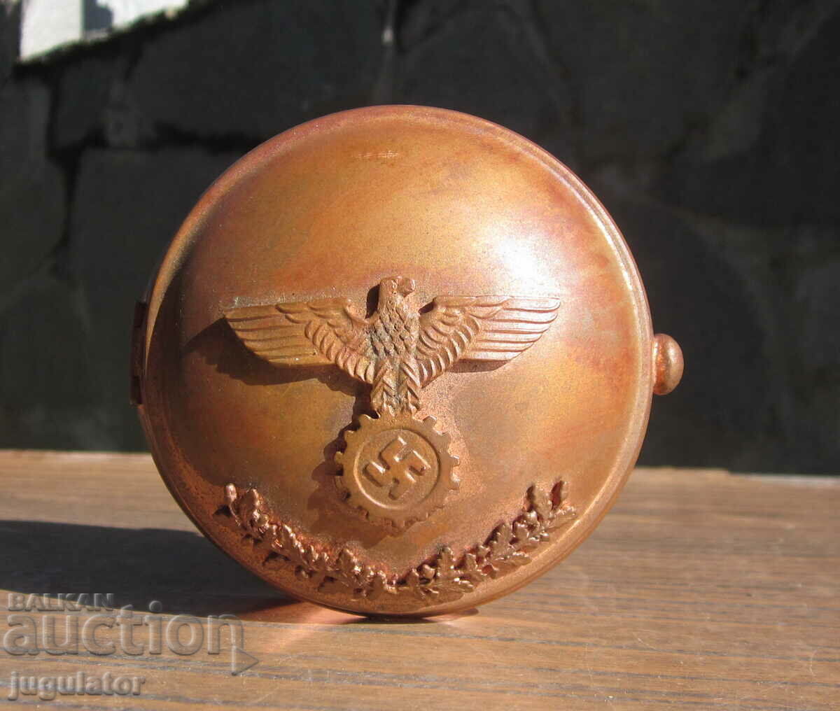 Cutie germană WW2 pentru ceas de busolă