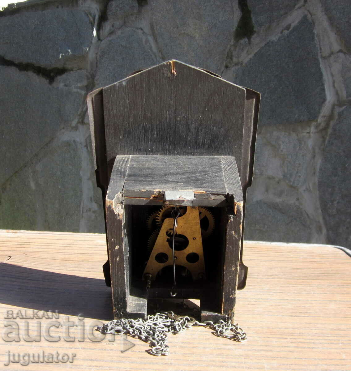 παλιό ρωσικό παιδικό ρολόι τοίχου Serdobsky SChZ - 6 παλιό ρωσικό παιδικό ρολόι τοίχου Serdobsky SChZ - 6