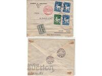 1934 traveled envelope AIRMAIL SOFIA-BERLIN