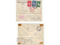 1934 traveled envelope AIRMAIL SOFIA-BERLIN