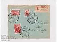 1937 traveled envelope - R to SOFIA