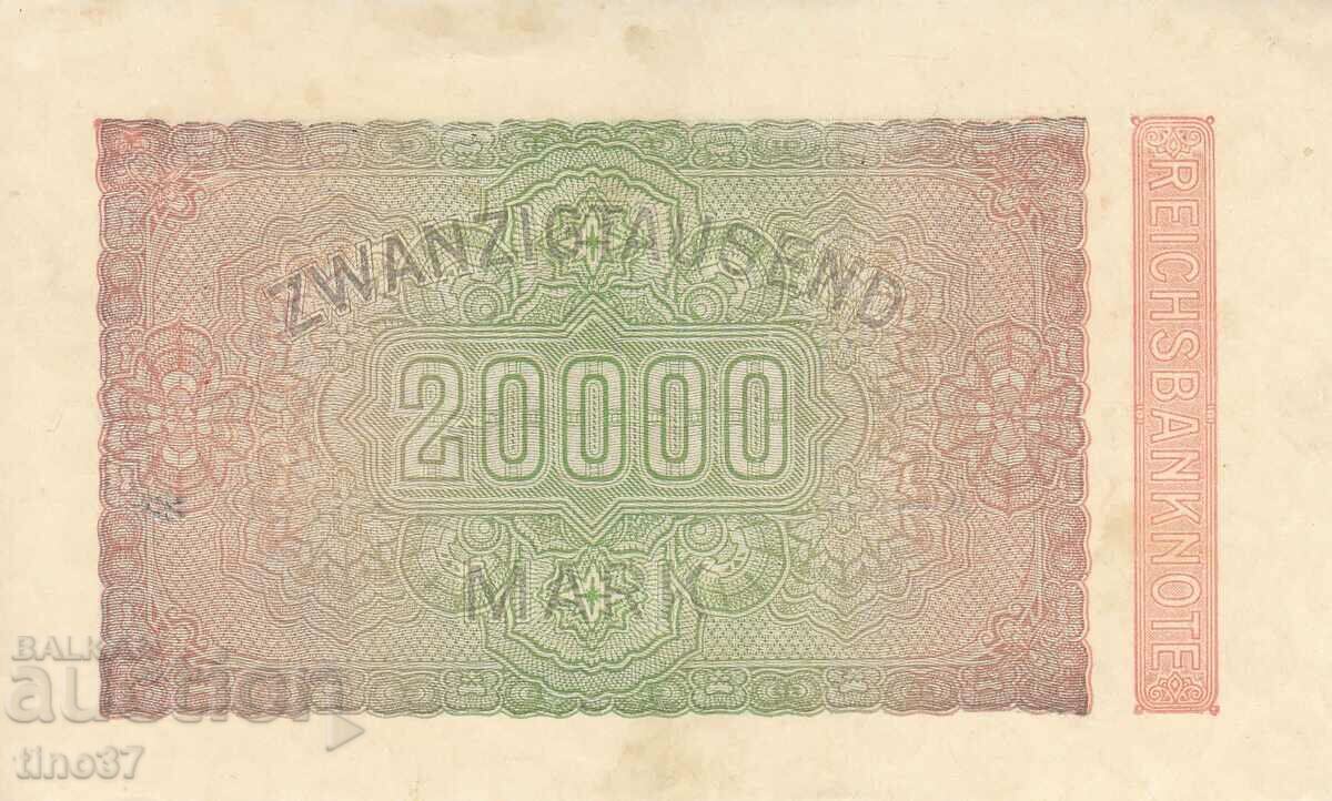 Δημοπρασία tino37- ΓΕΡΜΑΝΙΑ - 20000 ΜΑΡΚΙΑ -1923 - XF