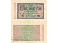 tino37- GERMANY - 20000 MARKS -1923 - XF