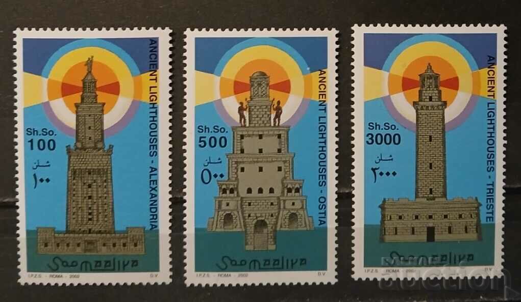 Somalia 2002 Buildings/Lighthouses €12 MNH