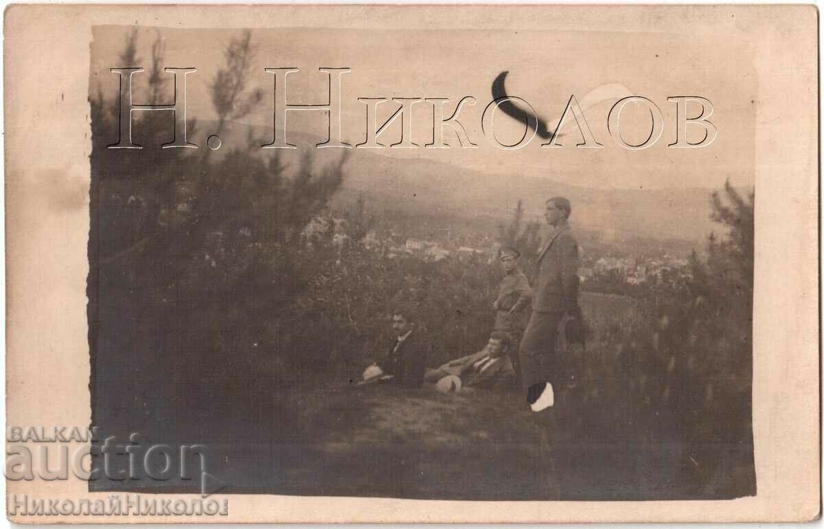 1918 ΠΑΛΙΑ ΦΩΤΟΓΡΑΦΙΑ PSV KYUSTENDIL TRIP MILITARY G957